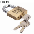 Top Security  Arc type anti rust anti cut  brass uncuttable solex/solo yeti padlock with  key alike and master key system